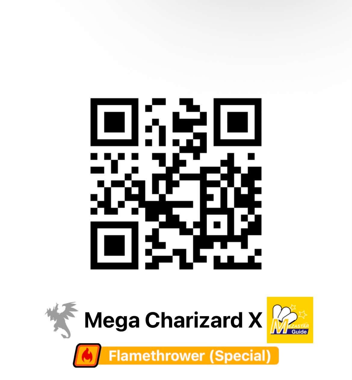 mega_charizard Pokemon Support QR